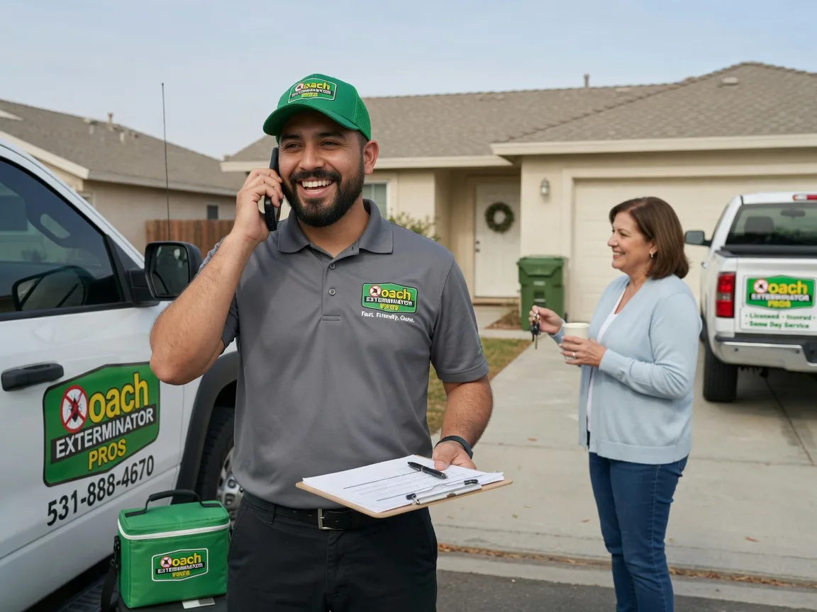 Pest Control Roach Exterminator Hartford, OH FAQs